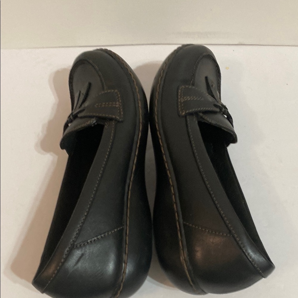Clarks Women's Sugar Spice Loafer Size 9N dark brown - Picture 8 of 12